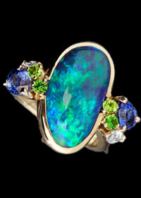 Bague Nébuleuse